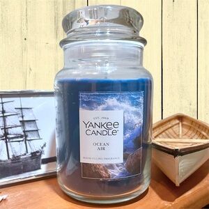 NEW Yankee Candle OCEAN AIR Scent 22 Oz Jar Candle Unused